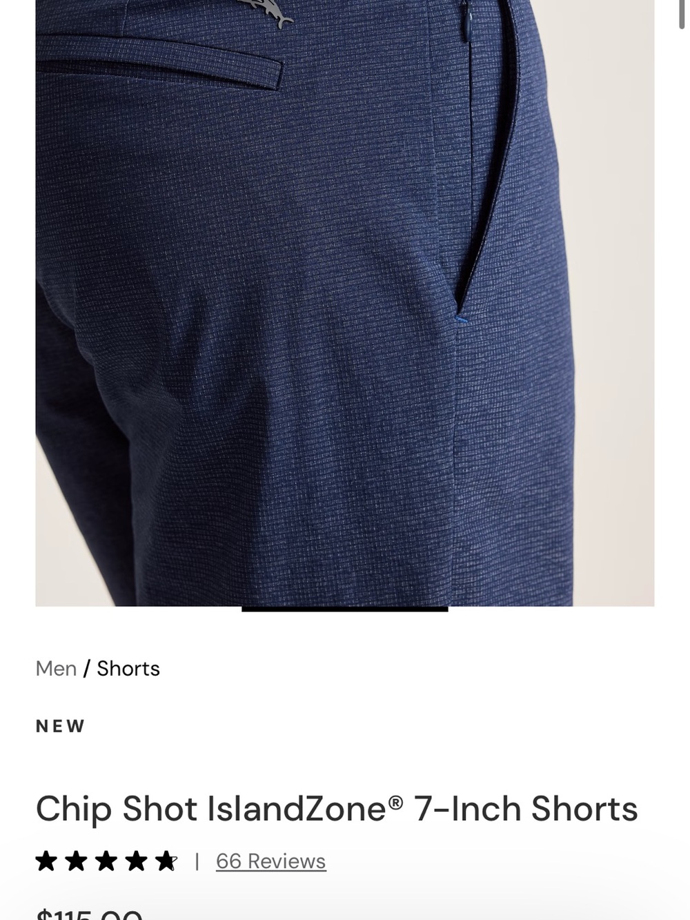 Tommy Bahama IslandZone Grey Shorts 46RG - Picture 6 of 7